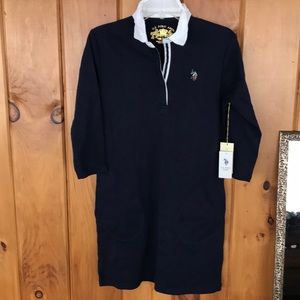 NWT Polo Assn three quarter dress